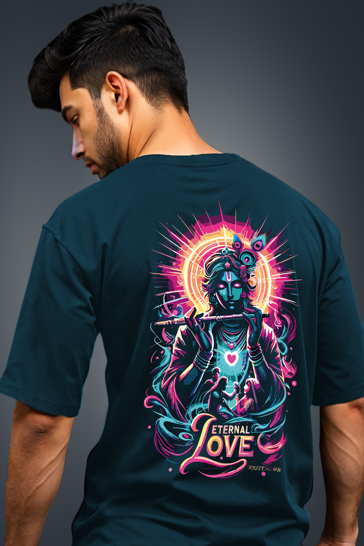Divine Edition Krishna Oversized T-shirt