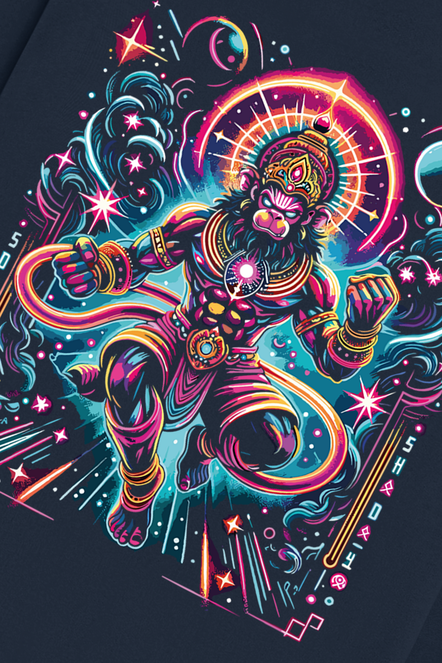 Divine Edition Hanuman Oversized Sweatshirt