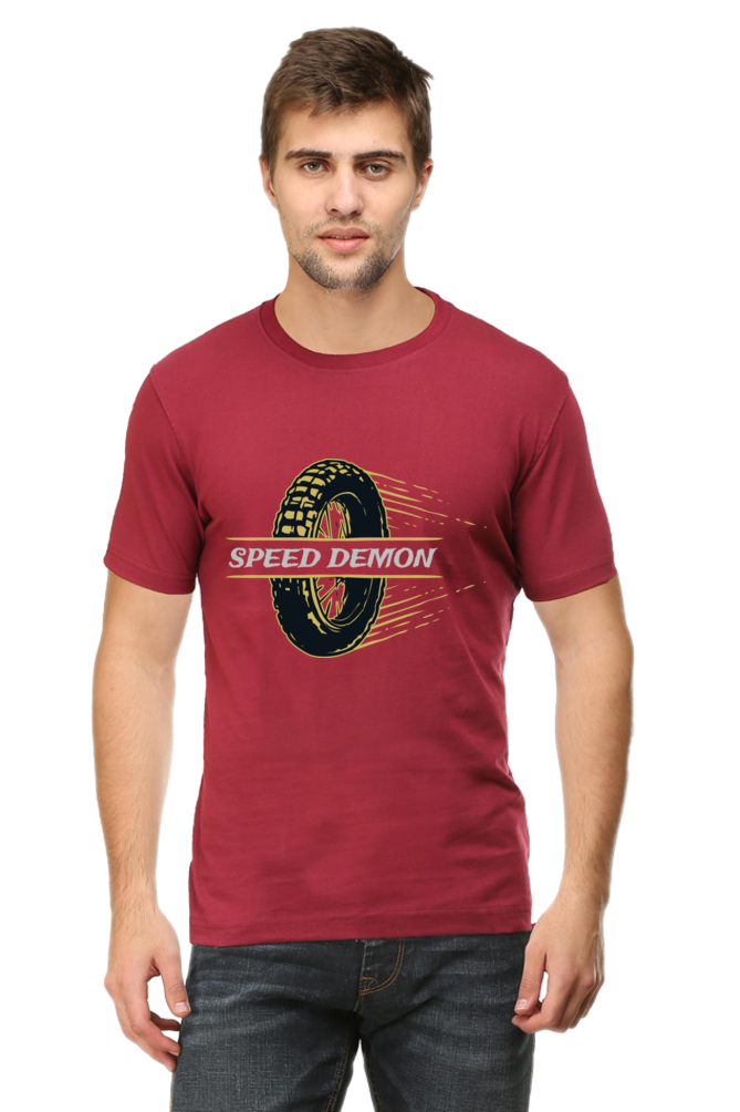 Bike Quote Round Neck T-shirt