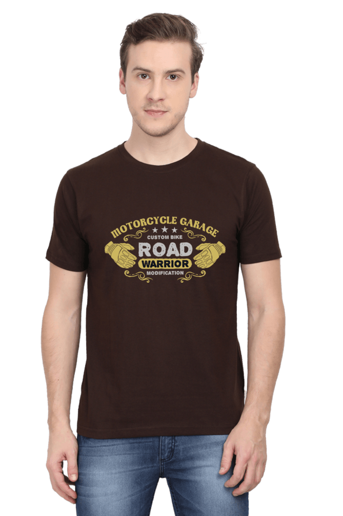 Bike Quote Round Neck T-shirt