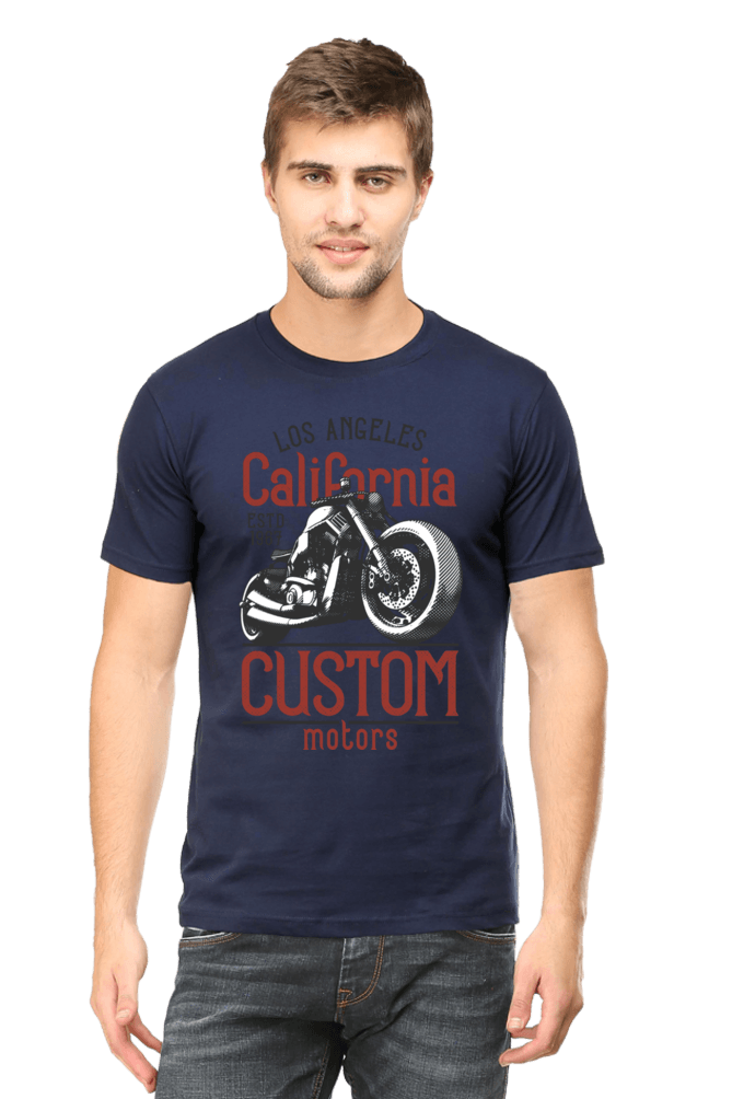 Bike Quote Round Neck T-shirt