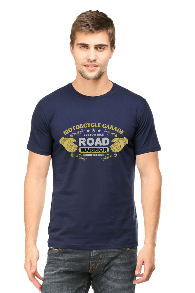 Bike Quote Round Neck T-shirt