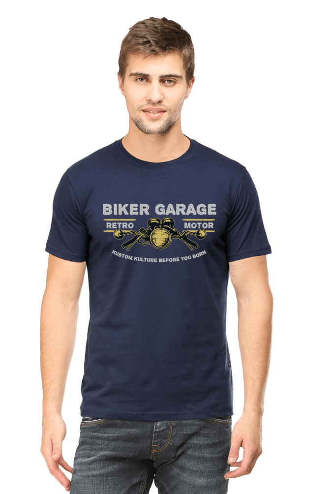 Bike Quote Round Neck T-shirt
