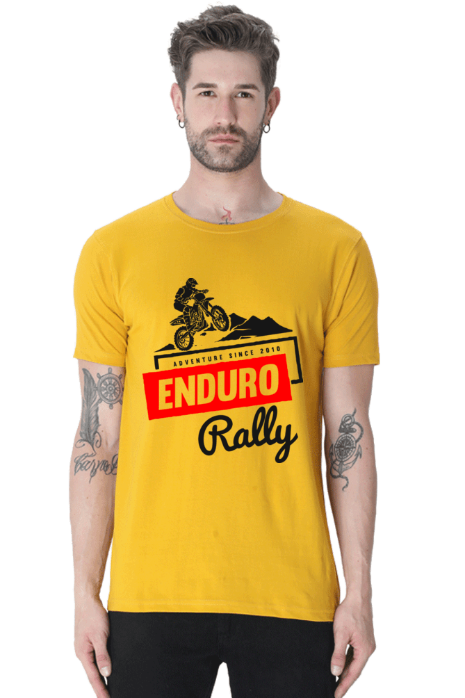 Bike Quote Round Neck T-shirt
