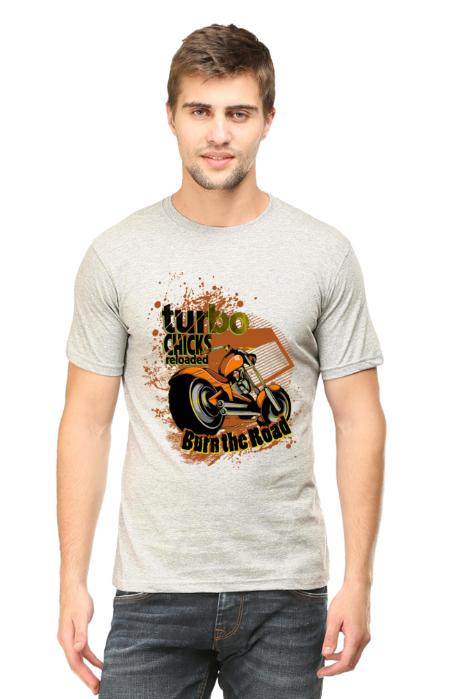 Bike Quote Round Neck T-shirt
