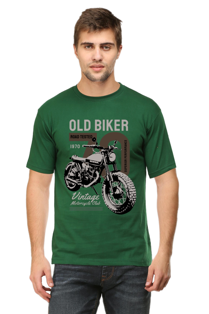 Bike Quote Round Neck T-shirt