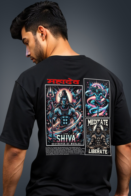 Divine Edition Shiva Oversized T-shirt