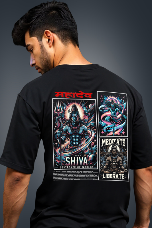 Divine Edition Shiva Oversized T-shirt