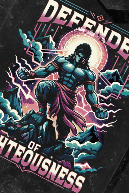 Warrior Acid Wash Hoodie