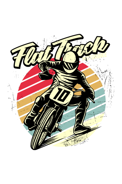 Bike Quote Round Neck T-shirt