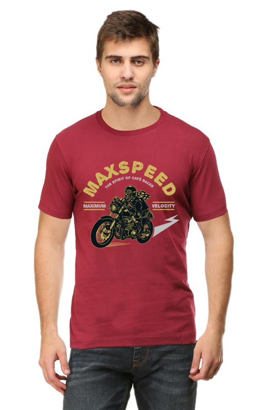 Bike Quote Round Neck T-shirt