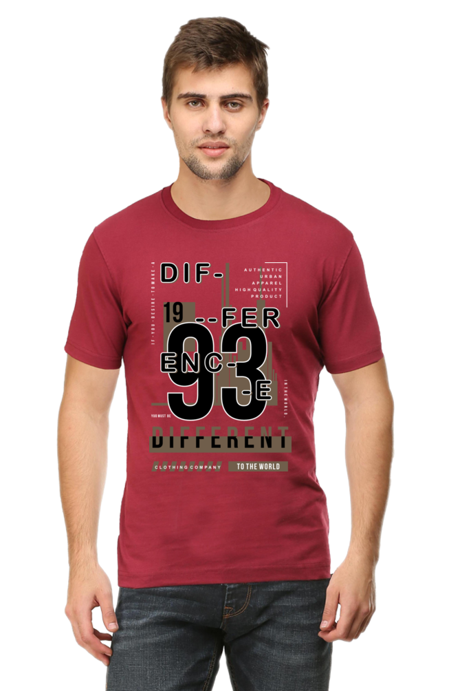 Bike Quote Round Neck T-shirt
