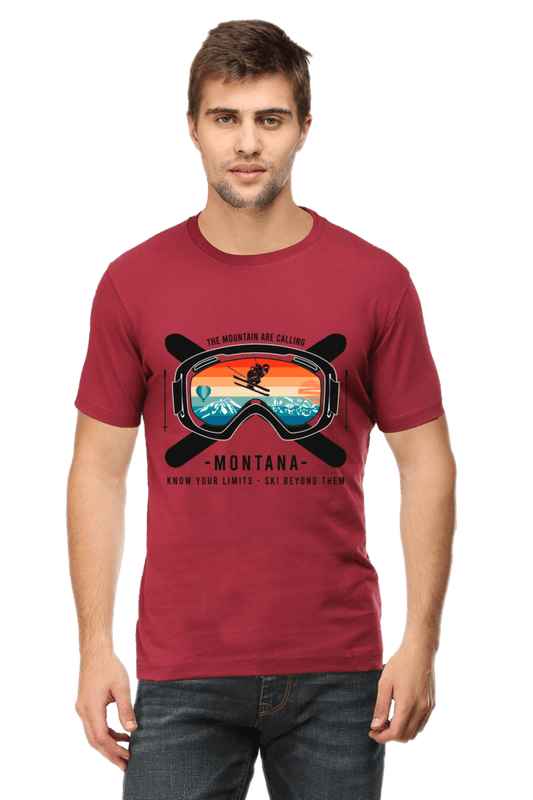 Bike Quote Round Neck T-shirt