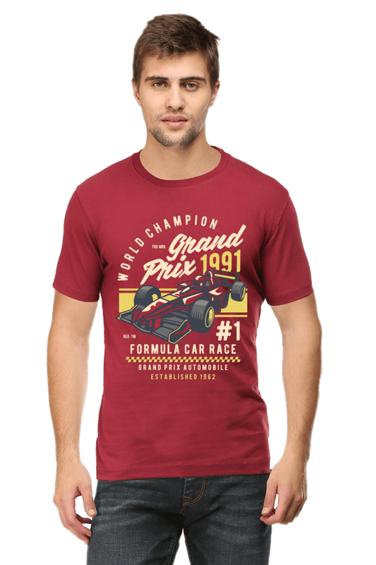 Bike Quote Round Neck T-shirt