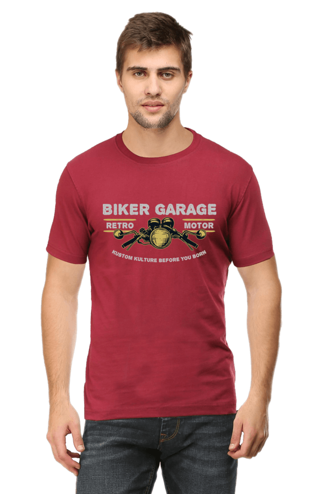 Bike Quote Round Neck T-shirt