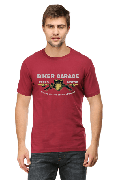 Bike Quote Round Neck T-shirt