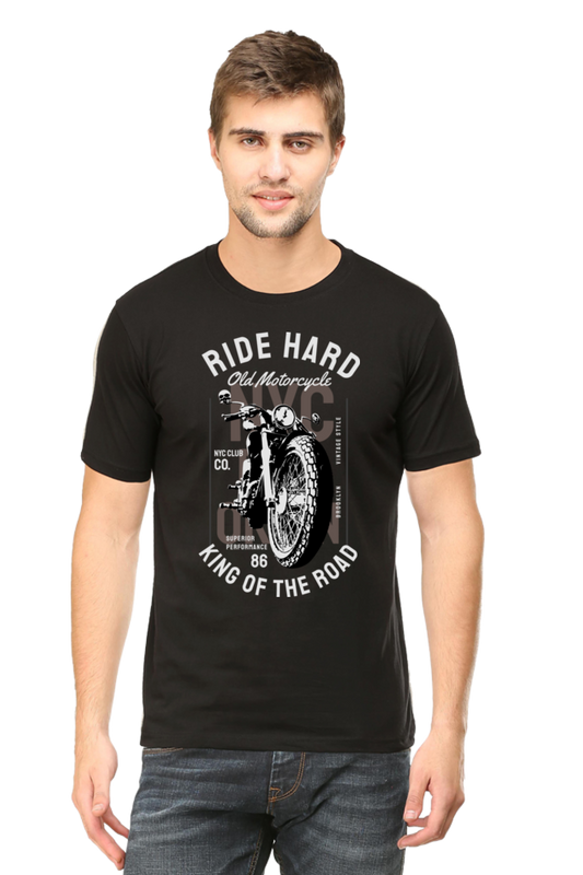 Bike Quote Round Neck T-shirt