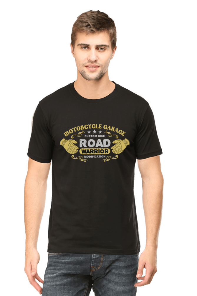 Bike Quote Round Neck T-shirt