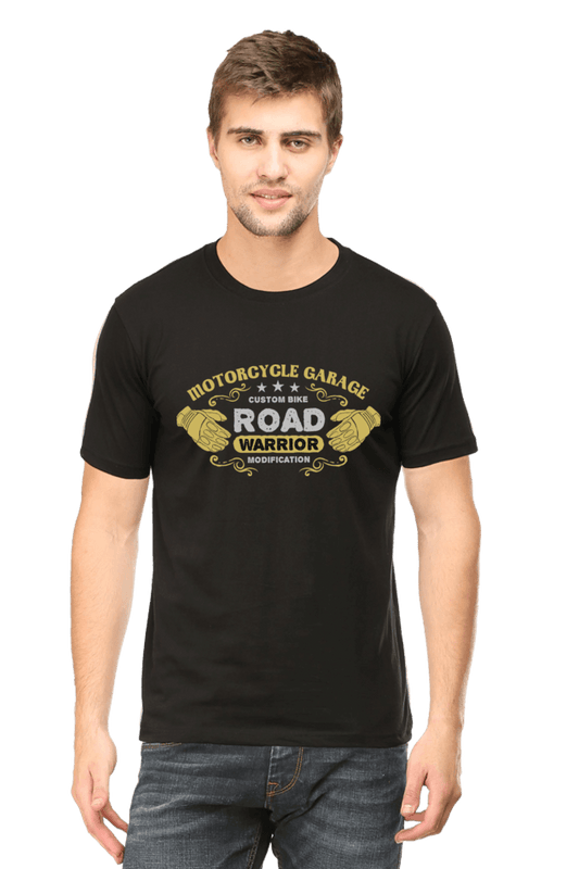 Bike Quote Round Neck T-shirt