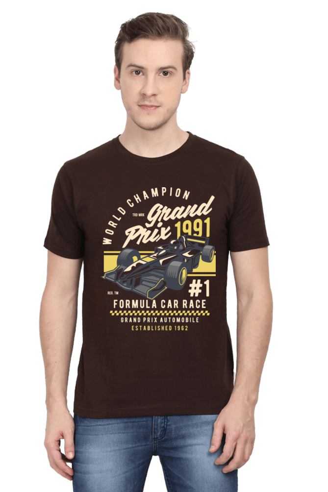 Bike Quote Round Neck T-shirt