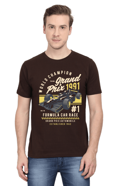 Bike Quote Round Neck T-shirt