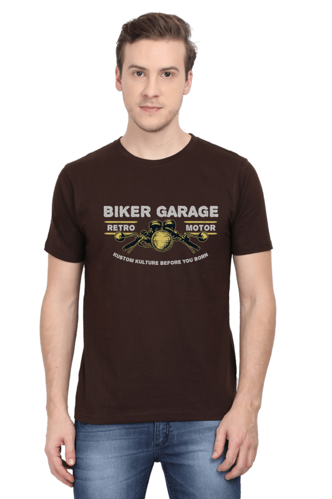 Bike Quote Round Neck T-shirt