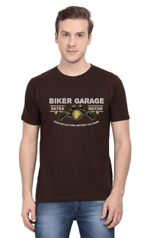 Bike Quote Round Neck T-shirt
