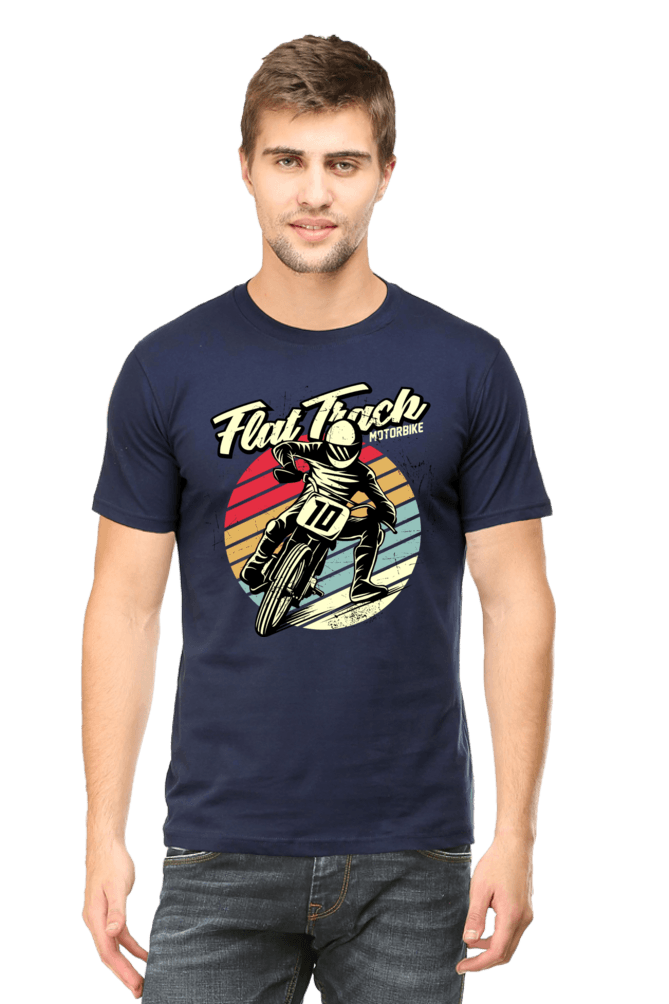 Bike Quote Round Neck T-shirt