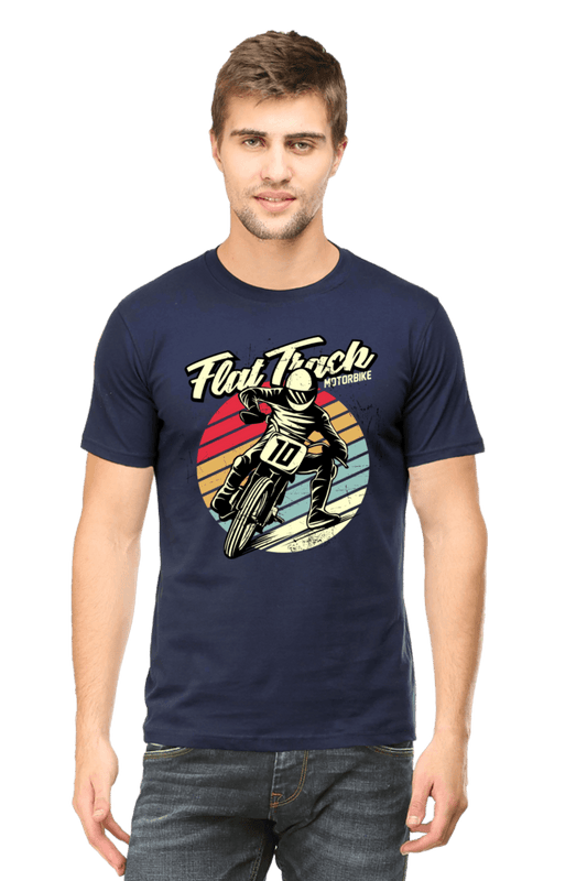 Bike Quote Round Neck T-shirt