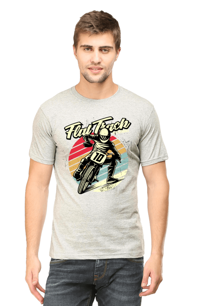 Bike Quote Round Neck T-shirt