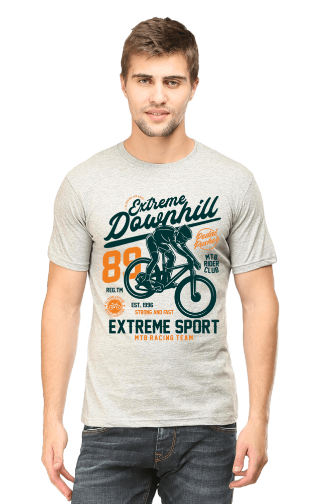 Bike Quote Round Neck T-shirt