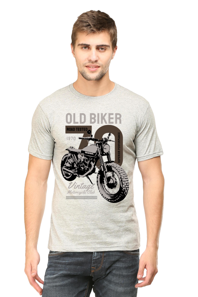 Bike Quote Round Neck T-shirt