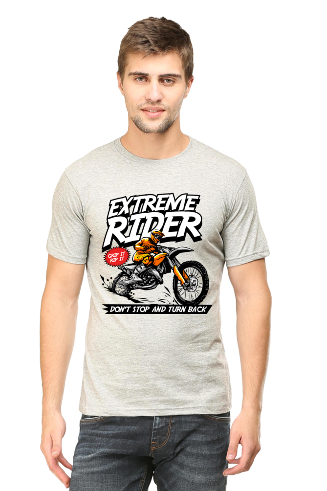 Bike Quote Round Neck T-shirt