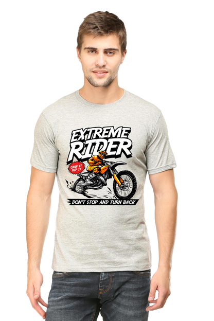 Bike Quote Round Neck T-shirt