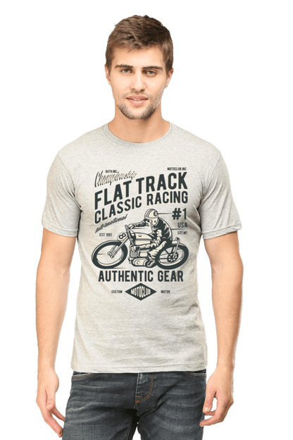 Bike Quote Round Neck T-shirt