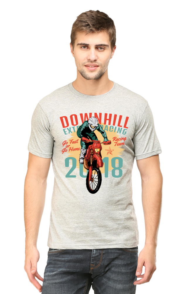 Bike Quote Round Neck T-shirt