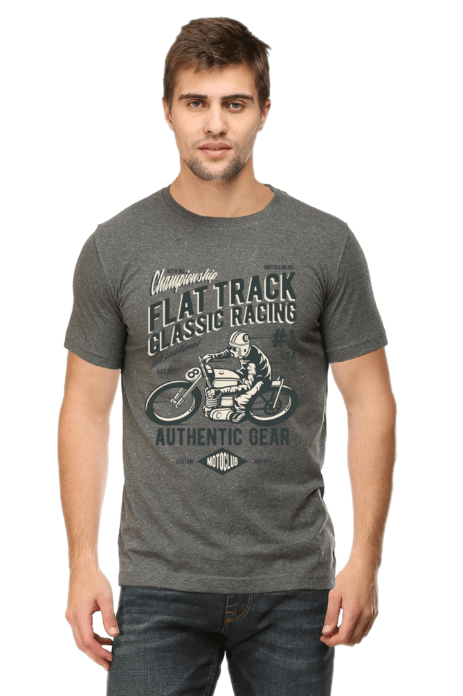 Bike Quote Round Neck T-shirt