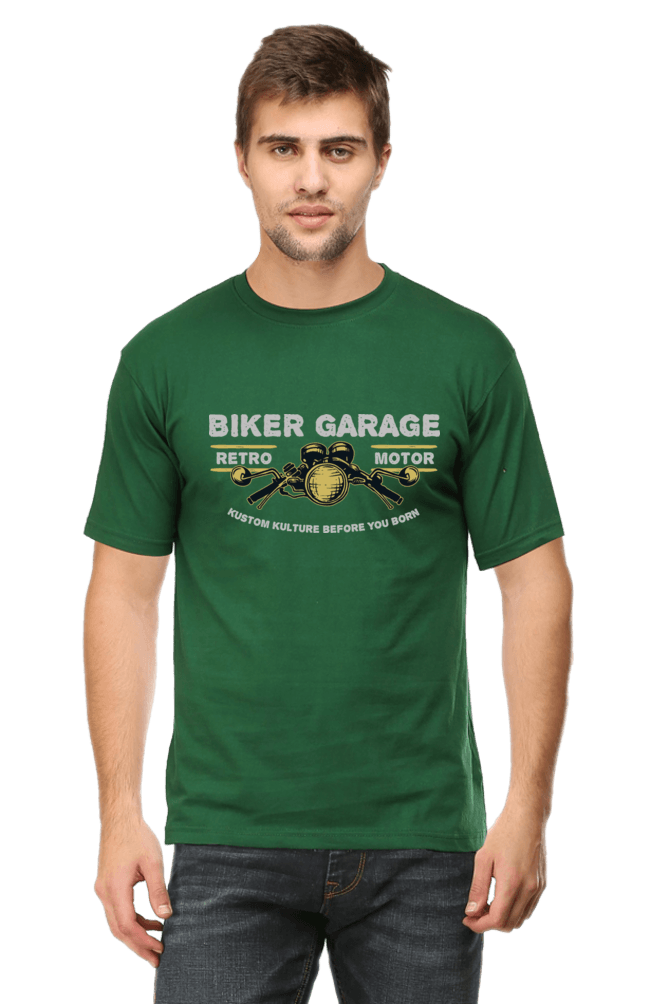 Bike Quote Round Neck T-shirt