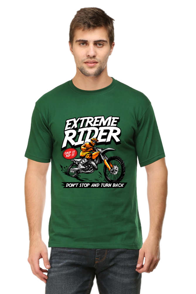 Bike Quote Round Neck T-shirt