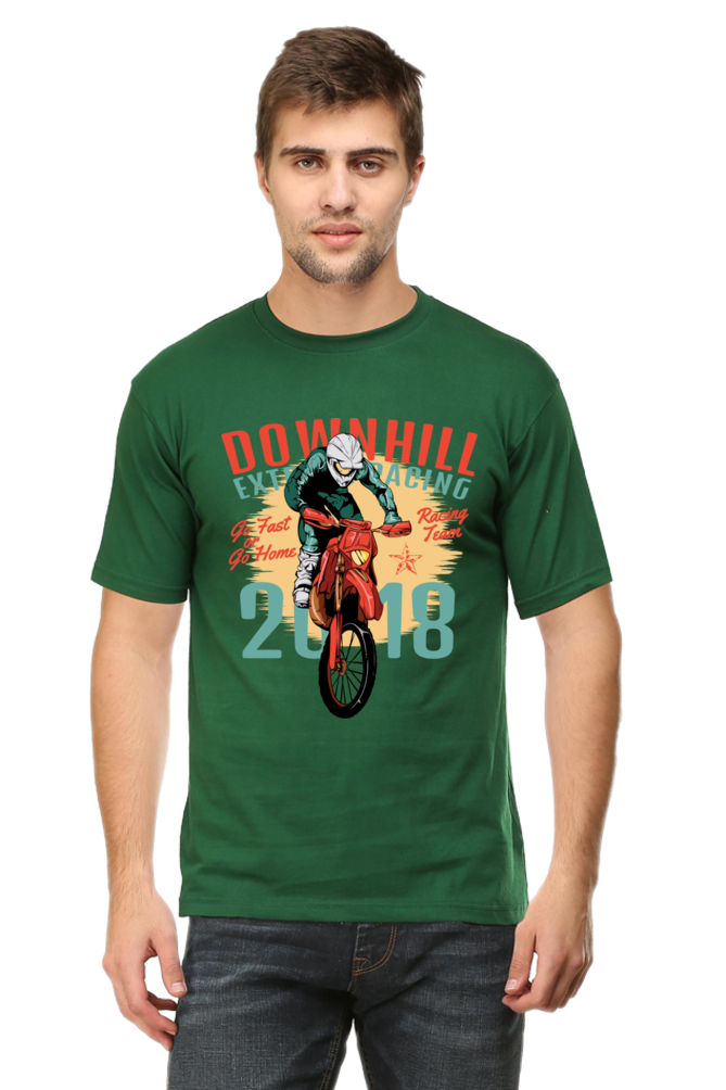 Bike Quote Round Neck T-shirt