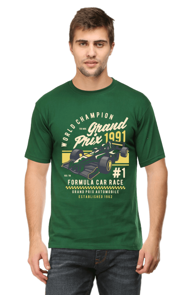 Bike Quote Round Neck T-shirt