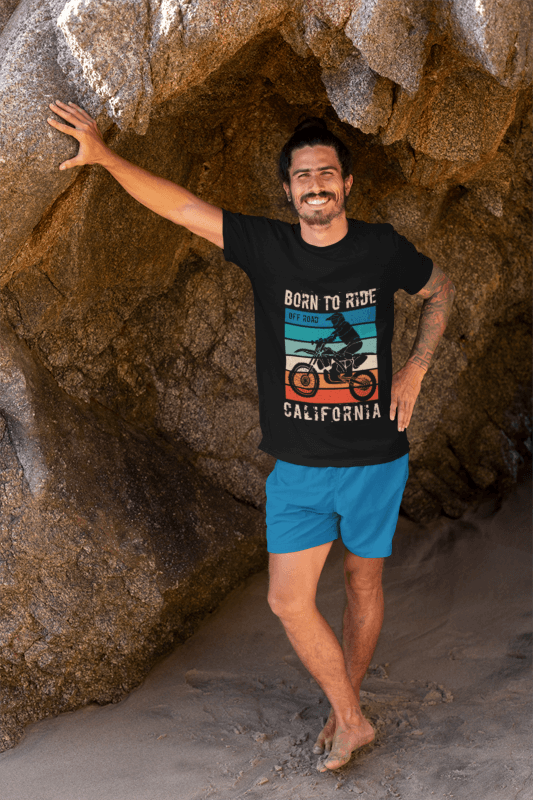 Born to Ride Round Neck T-shirt